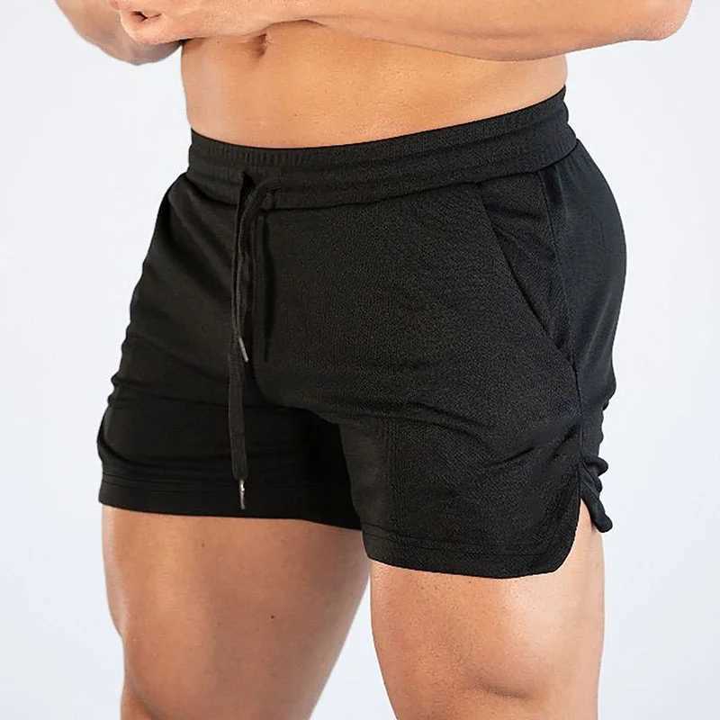2024 NEW Fitness sports Shorts Man Summer Gyms Workout Male Breathable Mesh shorts Quick Dry Beach Short Pants men SportswearXJ250213