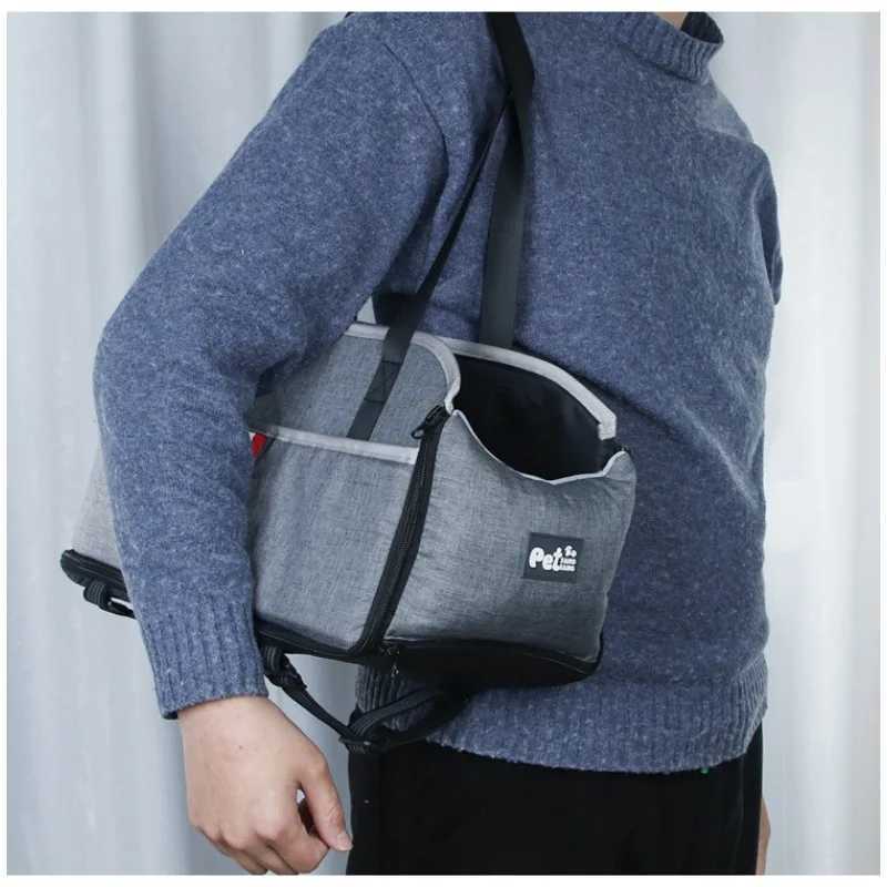 Others Dog Carrier Dog Car Seat Bed Car Central Portable Car Seat Central Safety Travel Cat Dog Bed Transport for Bag Chihuahua Accessories H250213