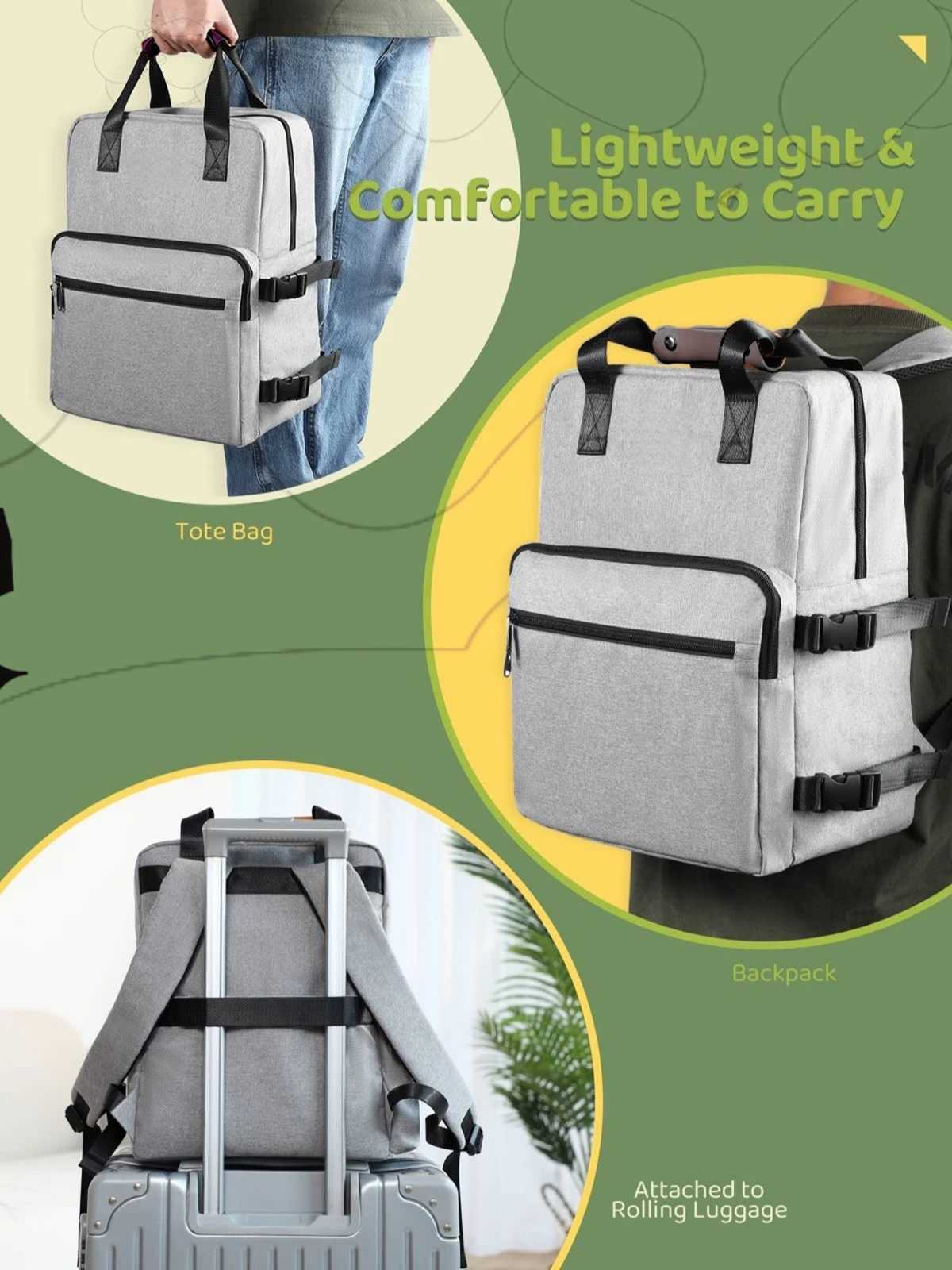 Others Dog Carrier Pet Supplies Backpack Dog Cat Food Diaper Storage Backpacks Weekend Outdoor Large Capacity Tote Bag with Water Bowl Containers H250