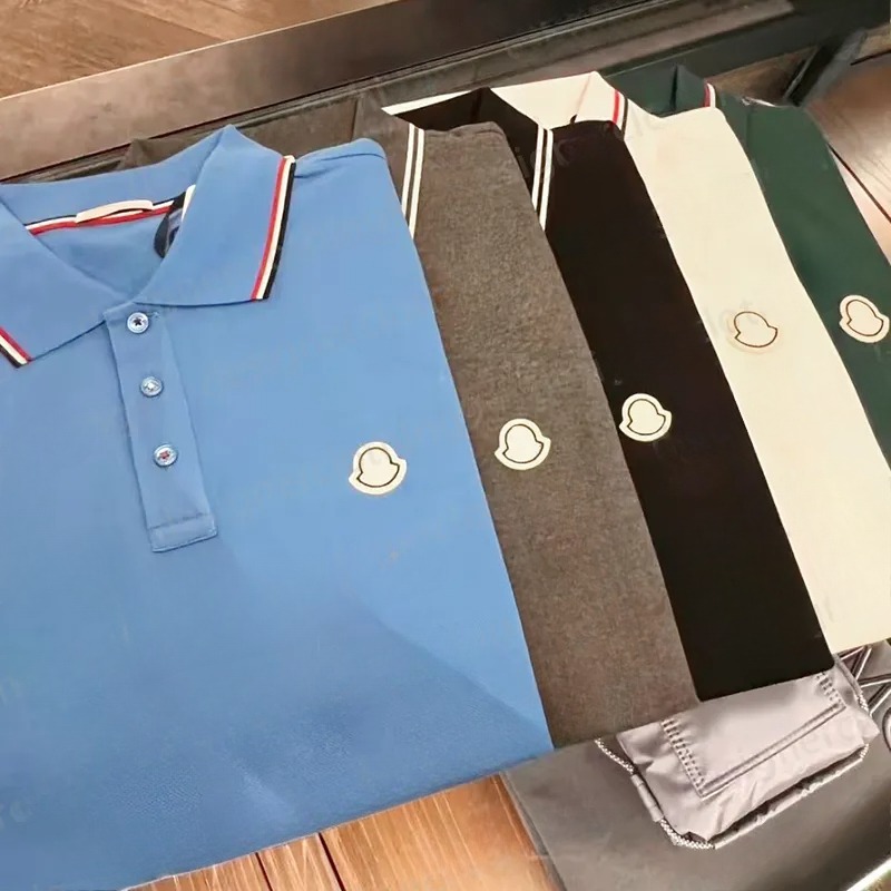 2025Designer Men's Polo Shirt Fashion Summer lapel Embroidered Polo 20 Color slim-fit shirt Top cotton short sleeve Asian size S-4XL