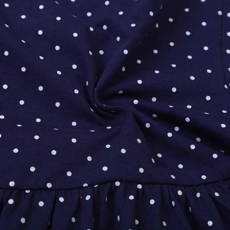 Little maven Kids Clothes 2024 Autumn Spring Baby Girls Childrens Clothing Embroidered Animals Casual Dress Cotton Z250214