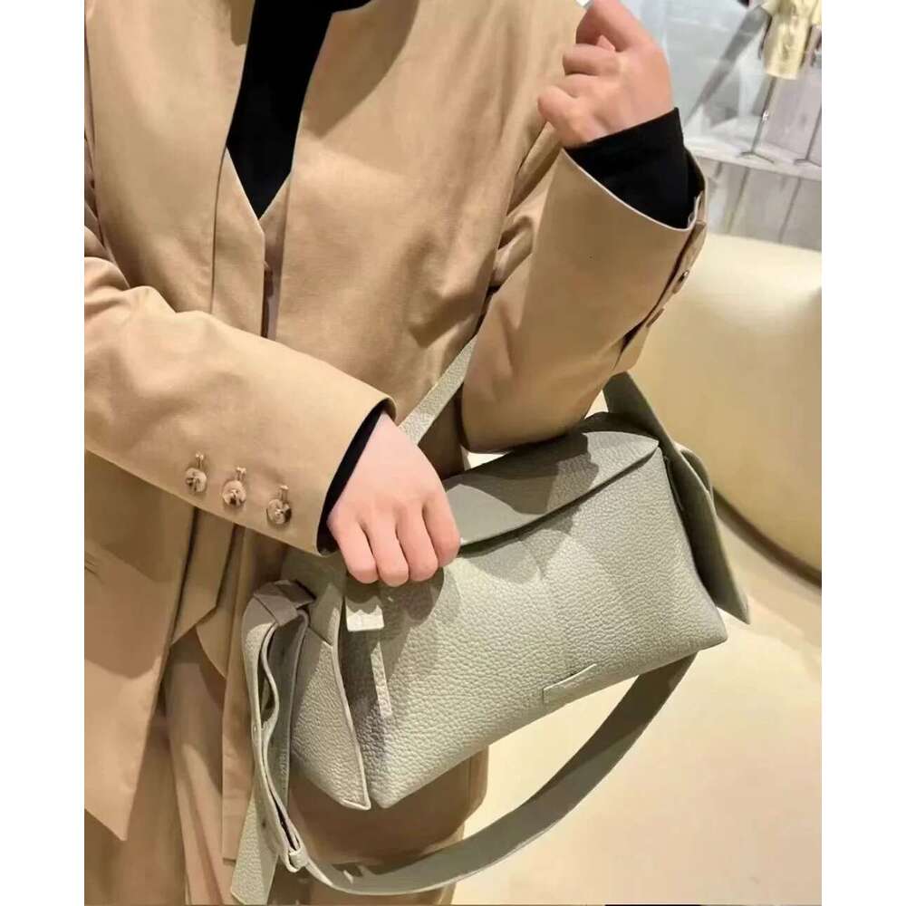 2024 Solid Color Horizontal Niche Crossbody Bag