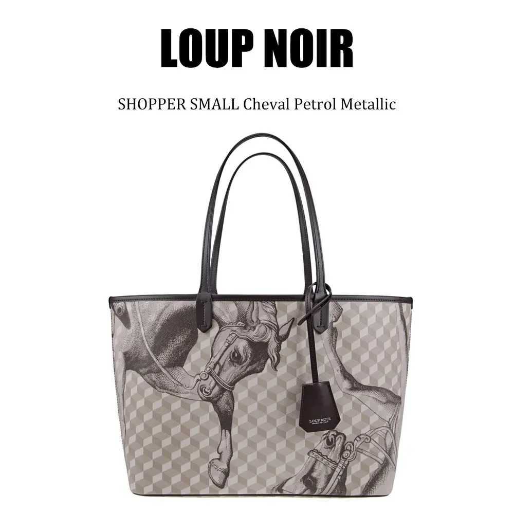 LOUP NOIR New for Women Famous Brands Bag Casual Totes Large Capacity noir bag Shoulder Women Bags High QualityC250214