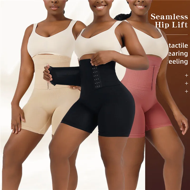fajas colombianas tummy control butt lifter body shapewear women slimming girdle body shaper waist trainer high waist flat belly