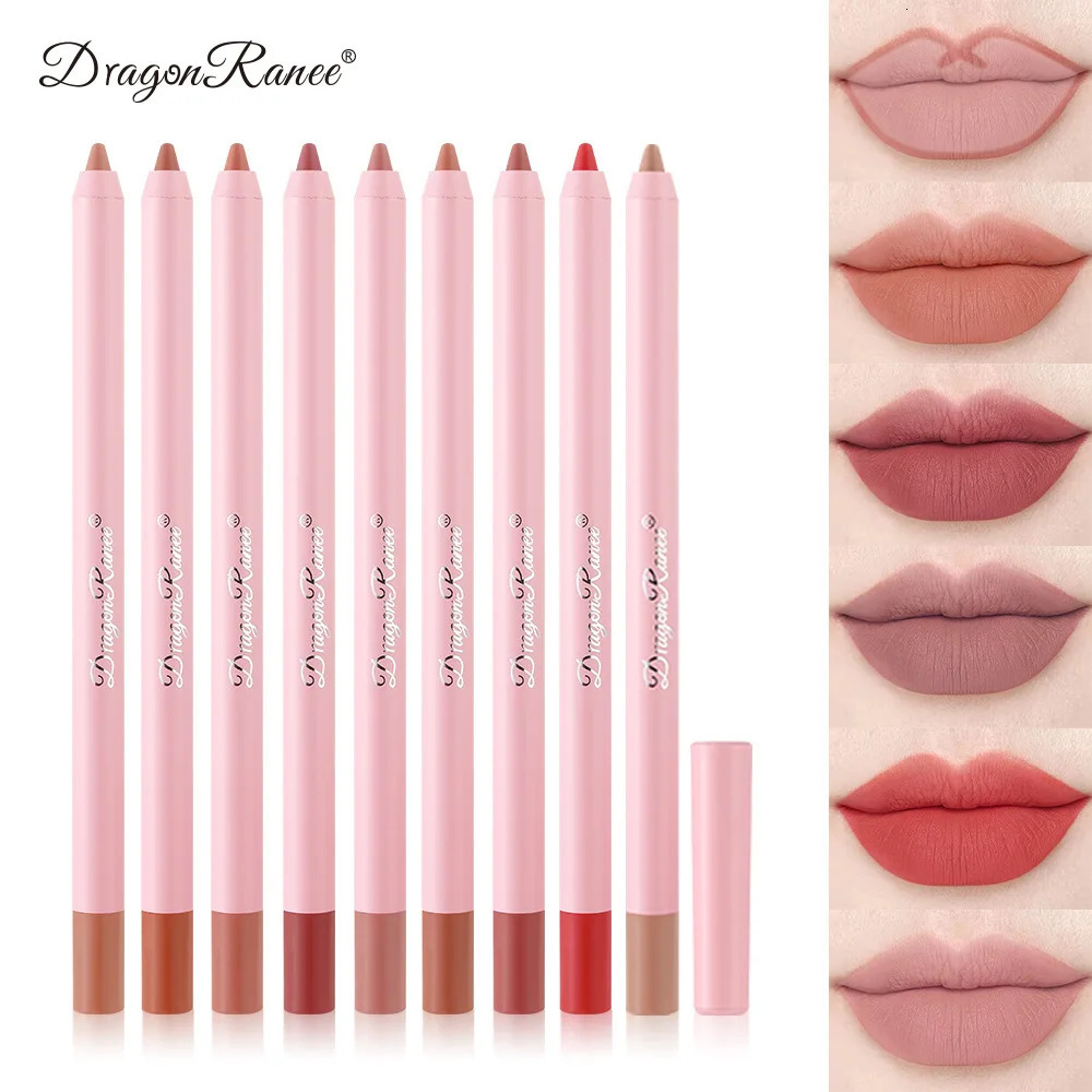 12Pcs/box Lipstick Lip Liner Pen Set LongLasting Matte Lipliner Pencil Lip Tint Lip Plumping Waterproof Lips Makeup 250214