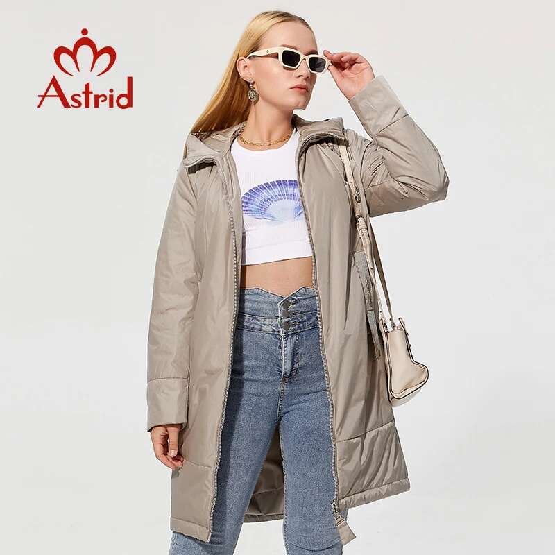 Astrid 2022 New Collection Women's Winter Jacket Plus Size Fashionable Female Jackets Beautiful Design Parka Women Coat Am-9726