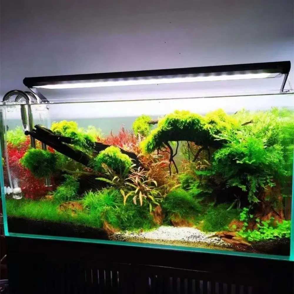 Week Aqua P Series P1200 PRO Aquarium LED Light Water Grass RGB+UV Landscaping Lamp App Control Adjustable Height Fish Tank Z250214