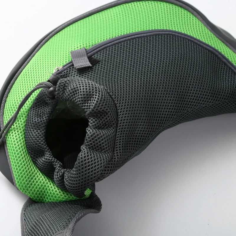 Others Dog Carrier WOYYHO Animal carriers Breathable Dog Carrying Bags Mesh Travel Shoulder Bag For Puppy Cat Small Pets Slings Backpacks H250213