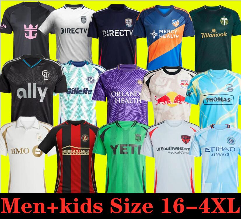 2025 2026 San Diego FC Soccer Jerseys H.LOZANO 24 25 Charlott New York City Portlands LAFC Austin kids Kit Columbus Atlant G.MARTINEZ Unit MARTINEZ Football shirts