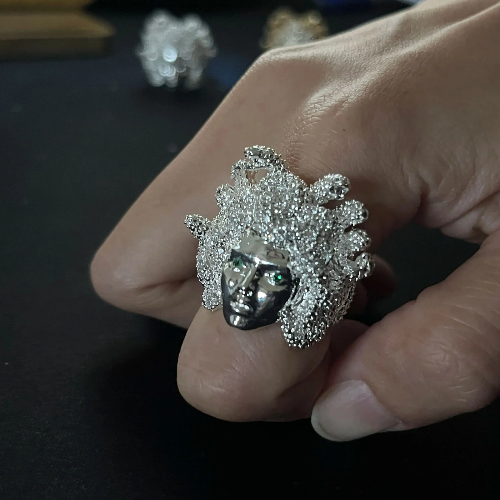 highend ring jewelry opening fashion personality trend 250213