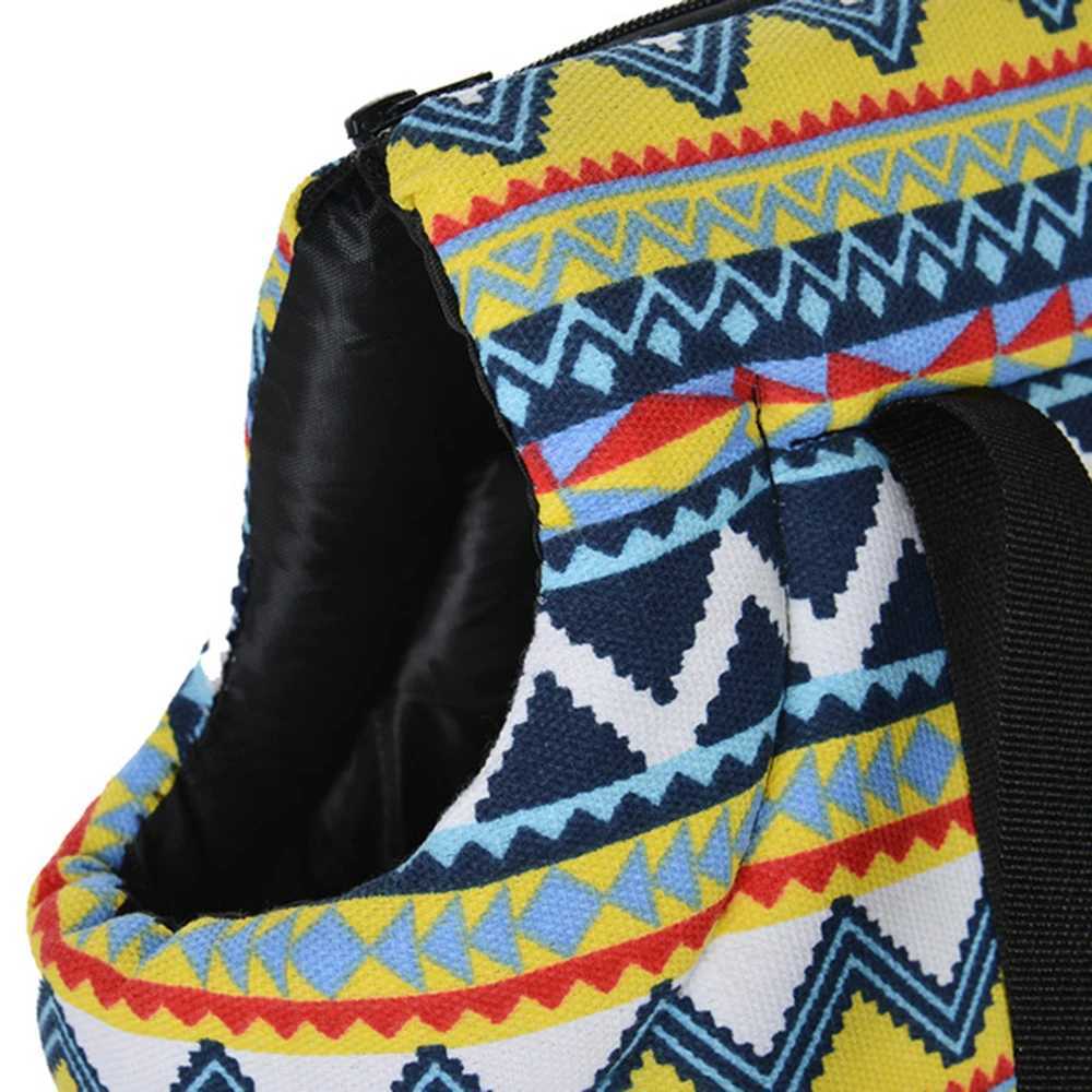 Others Dog Carrier Fashion Printed Dog Carrier Bag For Small Dogs Cat Outdoor Travel Shoulder Tote Bags Chihuahua Yorkies Backpack Pet Supplies H25021