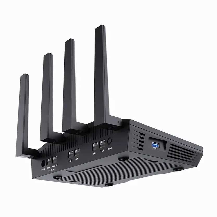 GL.iNet Flint 2 (GL-MT6000) home and office router 8-Stream Wi-Fi 6 technologyOpenWrt2.5G Ethernet portsParental controlXJ250214