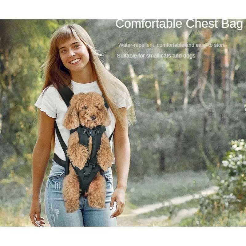 Others Dog Carrier New Chest Pet Bag Embracing Large Dog Backpack Convenient Carrying Bag for Going Out Outdoor Supplies Backpack Pet Dog and Cat H250