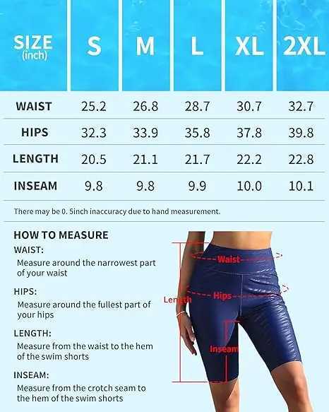Anfilia Women Swimming Shorts Solid High Waist Waterproof Side Pockets with Soft Front Lining Skinny High Stretchy Swim Trunks W250214