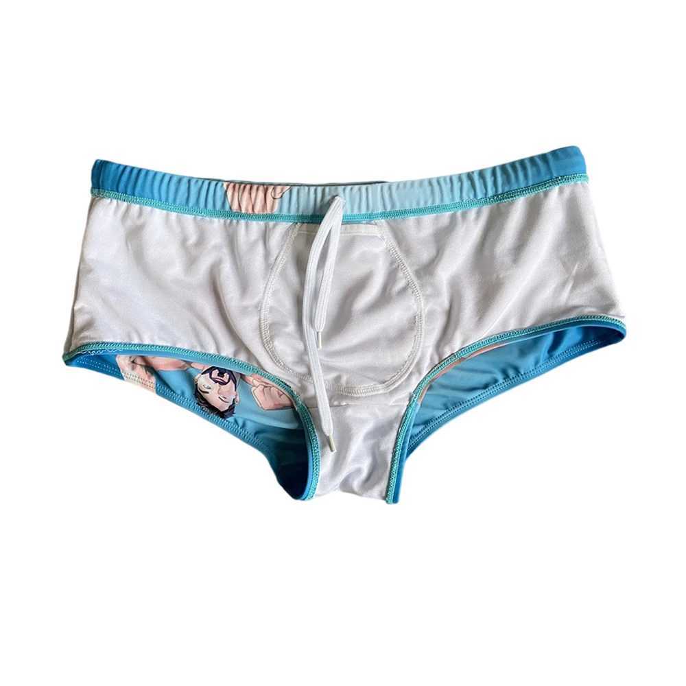 Sexy Mens Swim Trunks Summer Beach Board Bathing Suit Sport Surfing Swimwear Fashion Male Polyester Quick Dry Pad Bulge Swimsuit W250214