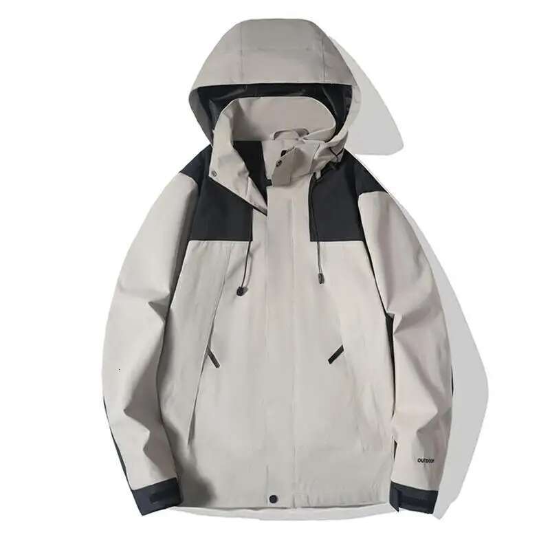 Spring Autumn Outdoor Fashion Trend Mountaineering Sports Windproof Waterproof Comfortable and Breathable Couple Jackets