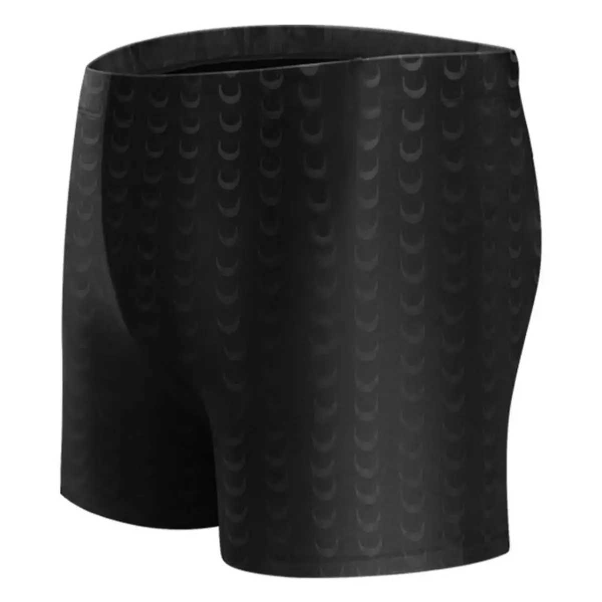 European size Imitation Shark Skin Professional Men Swim Trunks Competition Swimming Shorts 0278 W250214