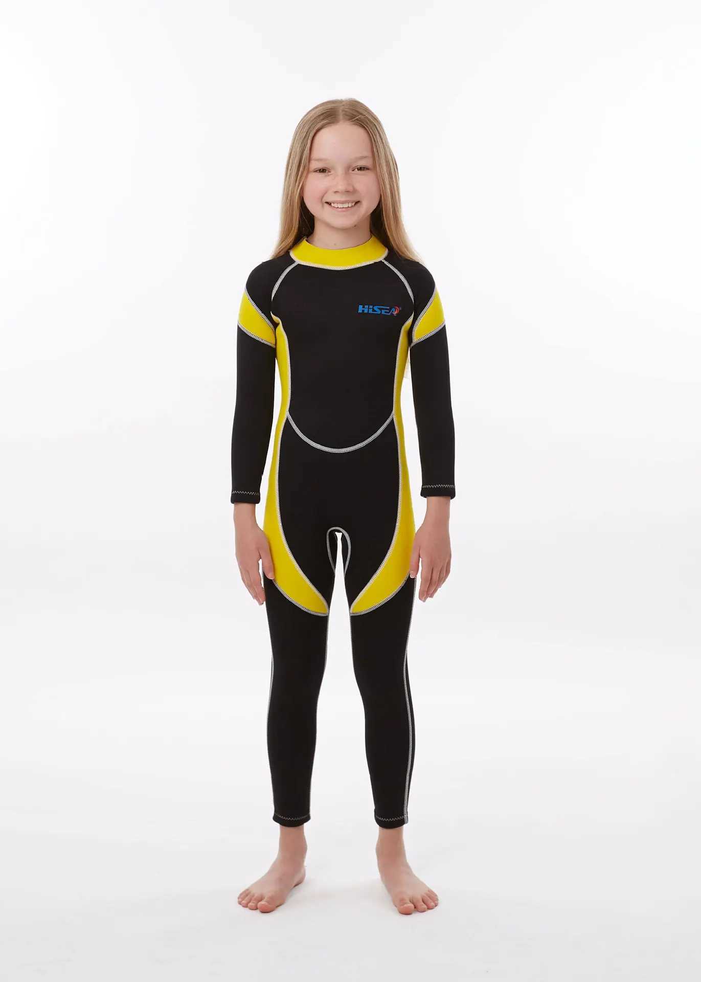 2.5MM Neoprene Scuba Keep Warm Water Sport Full Body Swim Diving Suit For Kids Snorkeling Spearfishing Kayaking Surfing WetSuit Z250214