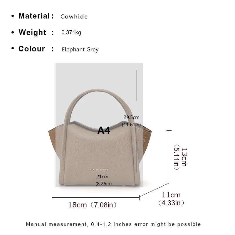 2024 New Soft Leather Mother Casual Versatile Yuao Cabbage Basket Handheld Crossbody Mini Phone Bag
