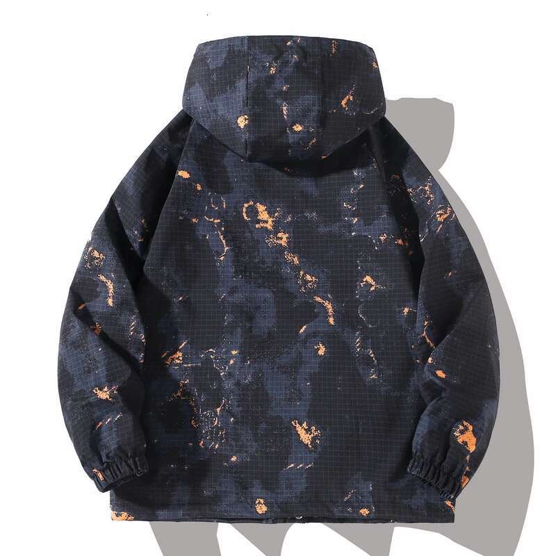 Windbreaker Spring and Autumn Men's Casual Nylon Standard Polyester Jackets Male Coat Flash Sale