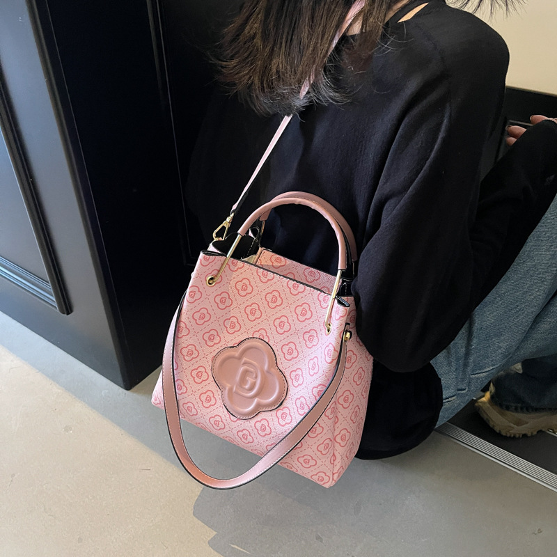 Free shipping designer Shoulder Bags For womans ladies flap square handbag pink NEW hot women crossbody Bucket bag