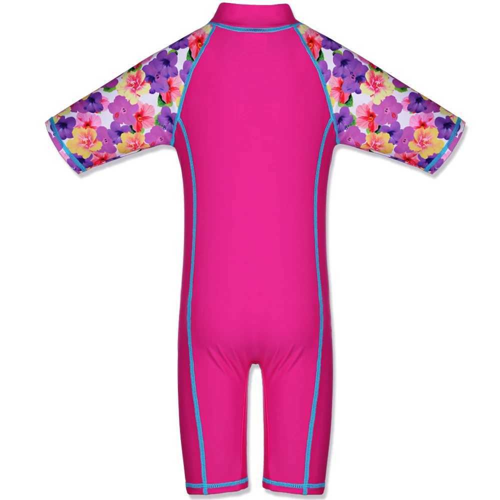 BAOHULU Kids Print One Piece Swimsuit Girls Boys Childrens Swimwear UPF50+ Bathing Swimming Suits for 3-10Y Beachwear Z250214