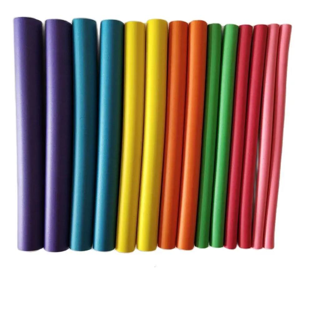 42 Pcs/Lot Heatless Curling Rod Soft Sponge Hair Curler Roller Foam Bendy Twist Curls Tool DIY HairStyling Hairdressing Tools 250214