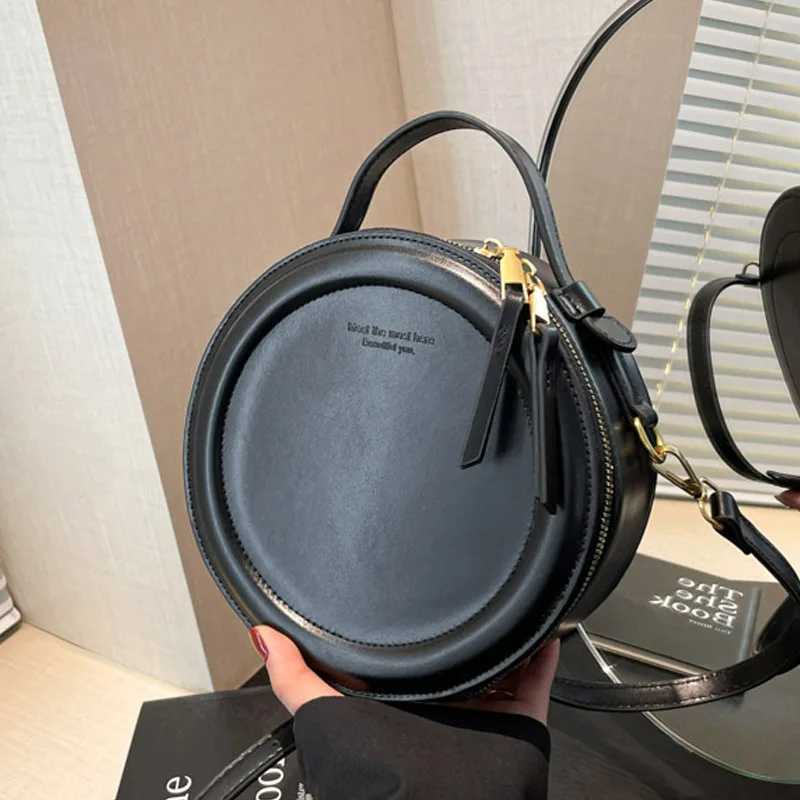 Round Leather Crossbody Bags For Wen Luxury High Quality Handbags Wen Bags Designer Shoder Bag Fem Cluh Purses Z250514