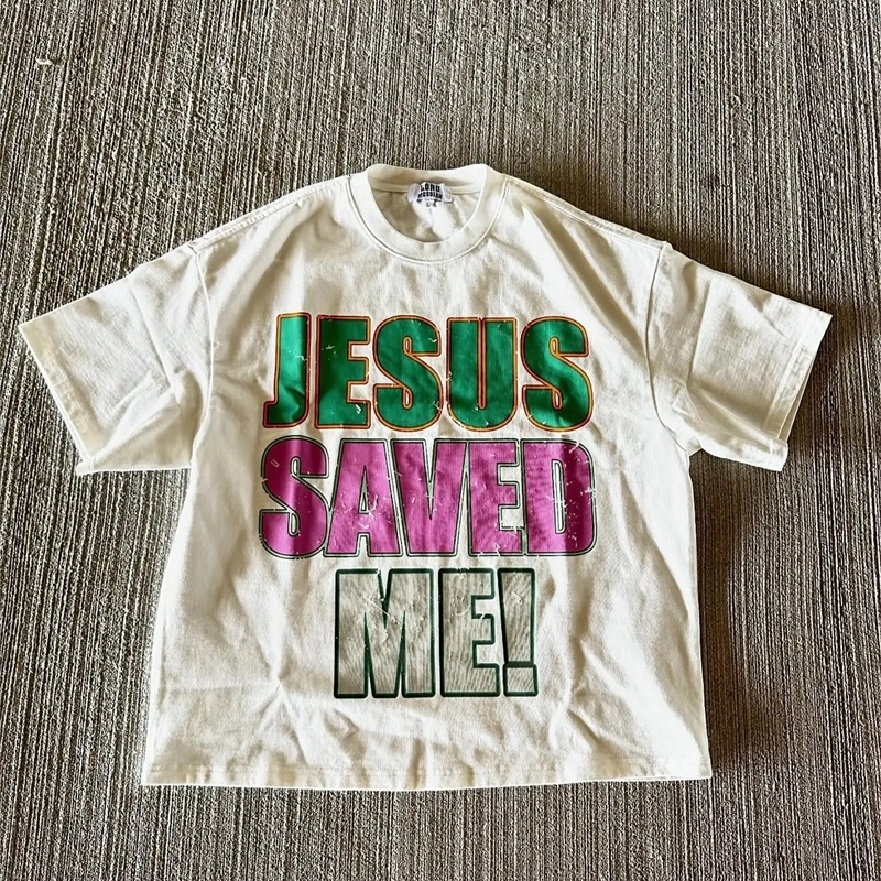 Men Women Personalized Letter Print T Shirt Punk Goth Hip Hop Streetwear Fashion High Quality Short Sleeves Y2K Harajuku Top 250206