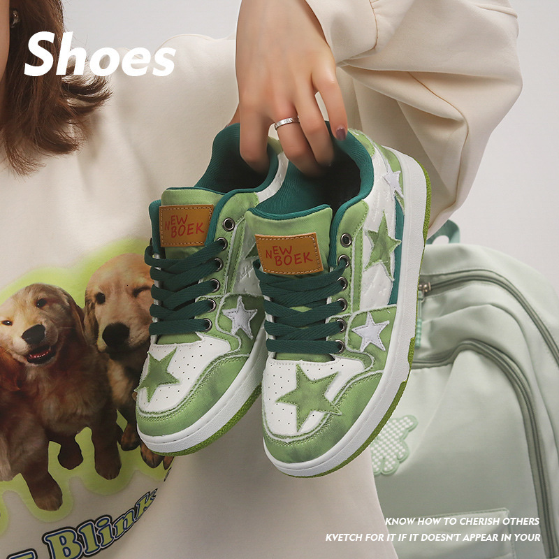 2025 New Fashion Small Group Designer Same Style Multi Functional Couple Star Fashion Student Casual Board Shoes Korean Shoes