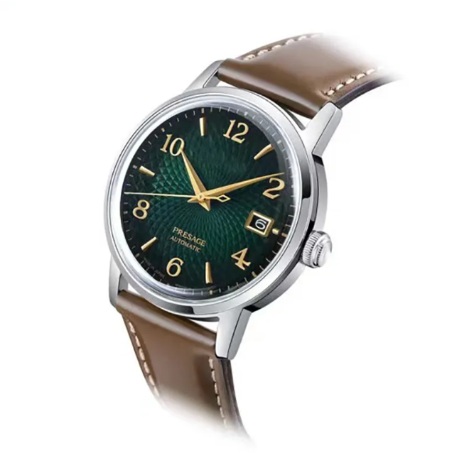 Men Watches Presage Quartz Movement Japan Battery High Quality Sports Watch Men's Leather Strap Multifunction Chronograph World Time Series Map Design Clock