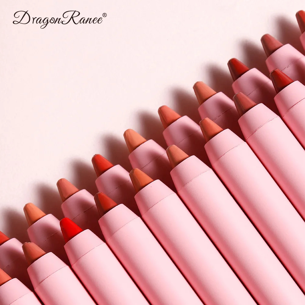 12Pcs/box Lipstick Lip Liner Pen Set LongLasting Matte Lipliner Pencil Lip Tint Lip Plumping Waterproof Lips Makeup 250214