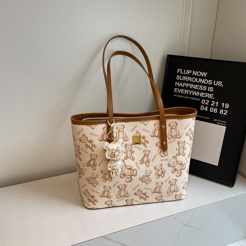 Free shipping new designer Shoulder tote Bags For womans ladies flap lady bear square handbag pink women crossbody bag 4b62 19d
