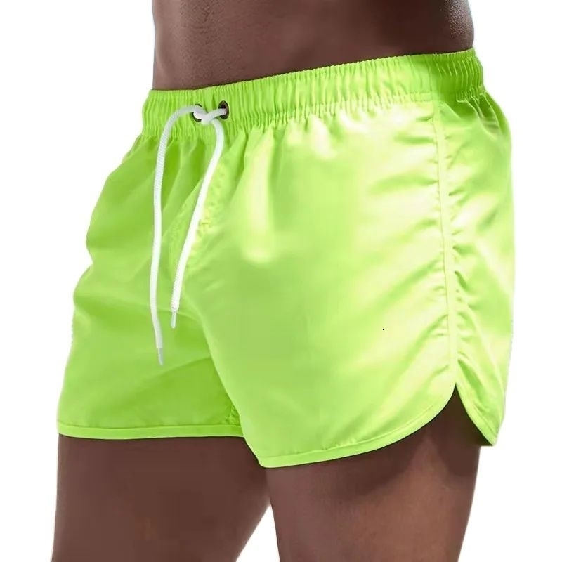 Shorts For Mens 2024 Summer Mens Swimwear Shorts Beachwear Sexy Swim Trunks Men Swimsuits Low Waist Breathable Beach Wear 250121