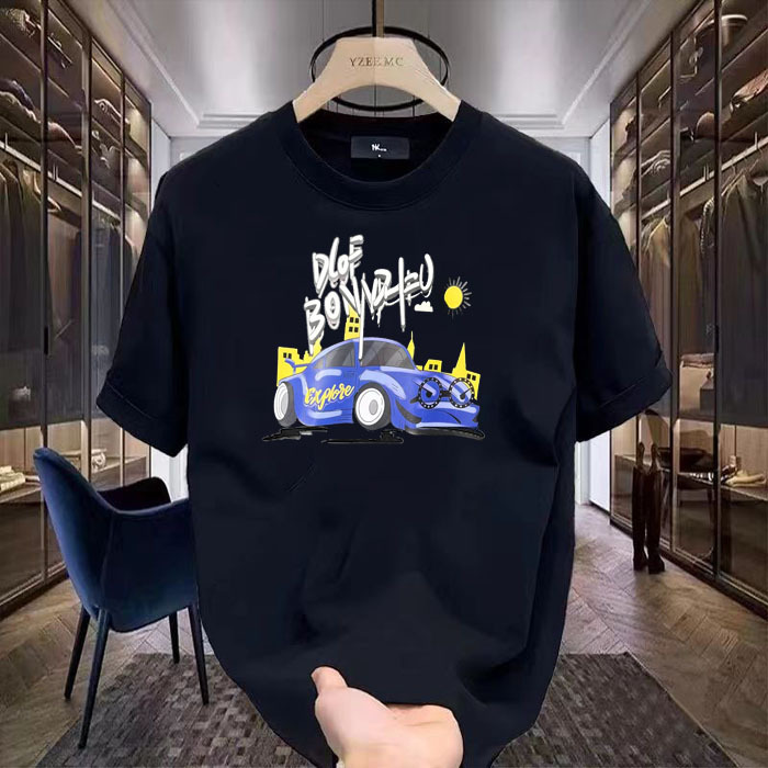 2025 new hot free shipping designer T-shirt for mens womens black white Summer American T-shirt Street Loose Versatile Shirt