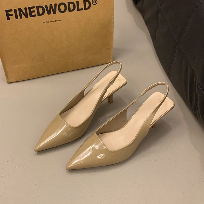 Women Sandals Simple Style Versatile Fashion High Heel Commute Profession Triple Black NEW hot Beige Green Free shipping