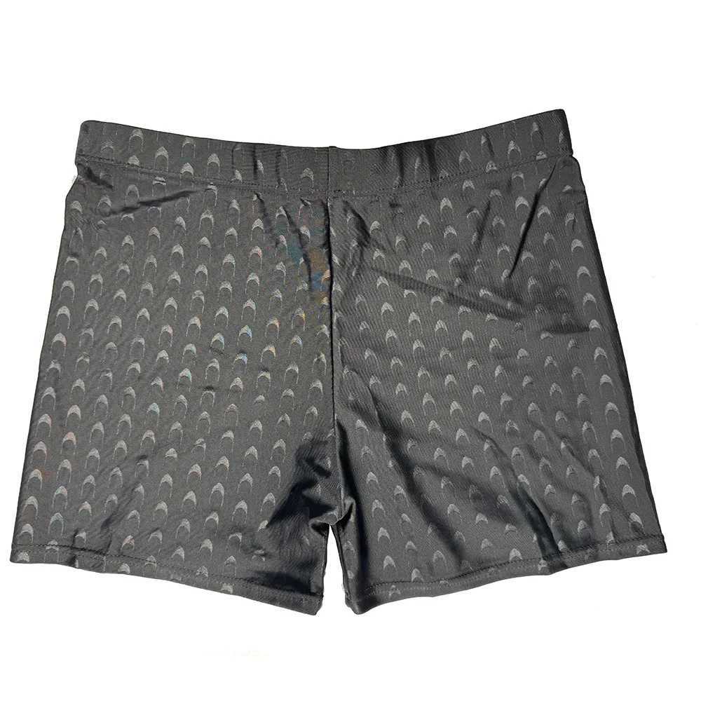 European size Imitation Shark Skin Professional Men Swim Trunks Competition Swimming Shorts 0278 W250214