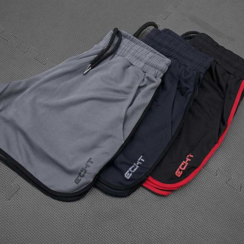 Summer Men Running Shorts Sports Fitness Short Pants Quick Dry Gym Slim ShortsXJ250213