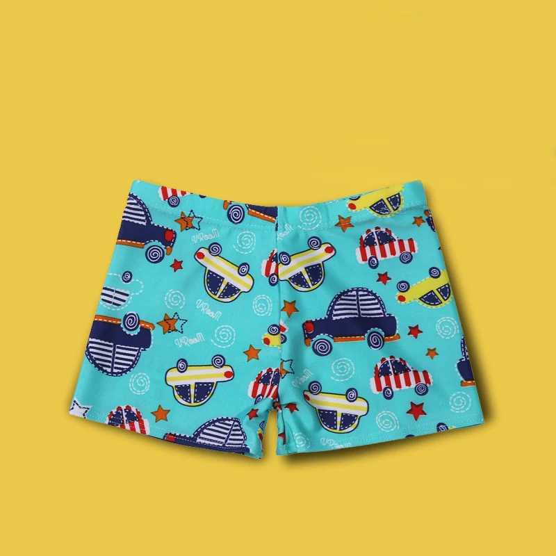 New Children Swimming Trunks Quick-drying Shorts Kids Cartoon Bathing Suits Boy Swimsuit Summer Beach Swimwear W250214