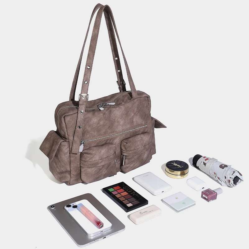 Custom Initials Korean Pillow Bags For Women Designer Handbag And Purse 2025 New In PU Multiple Pockets Underarm Shoulder