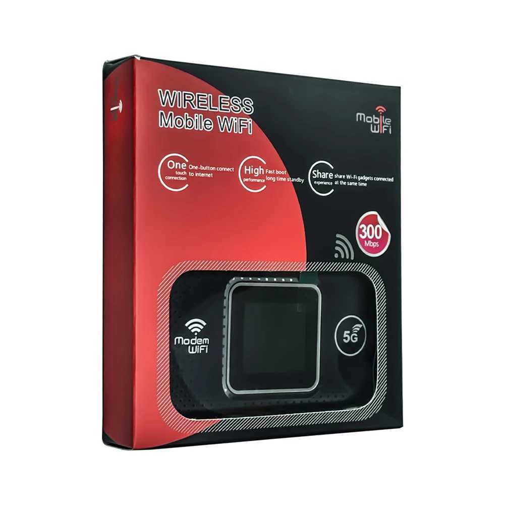 4G LTE Wireless Internet Router Wireless WiFi Router 150Mbps Hotspot Smart WiFi Router Plug Play Car Mobile Broadband for TravelXJ250214