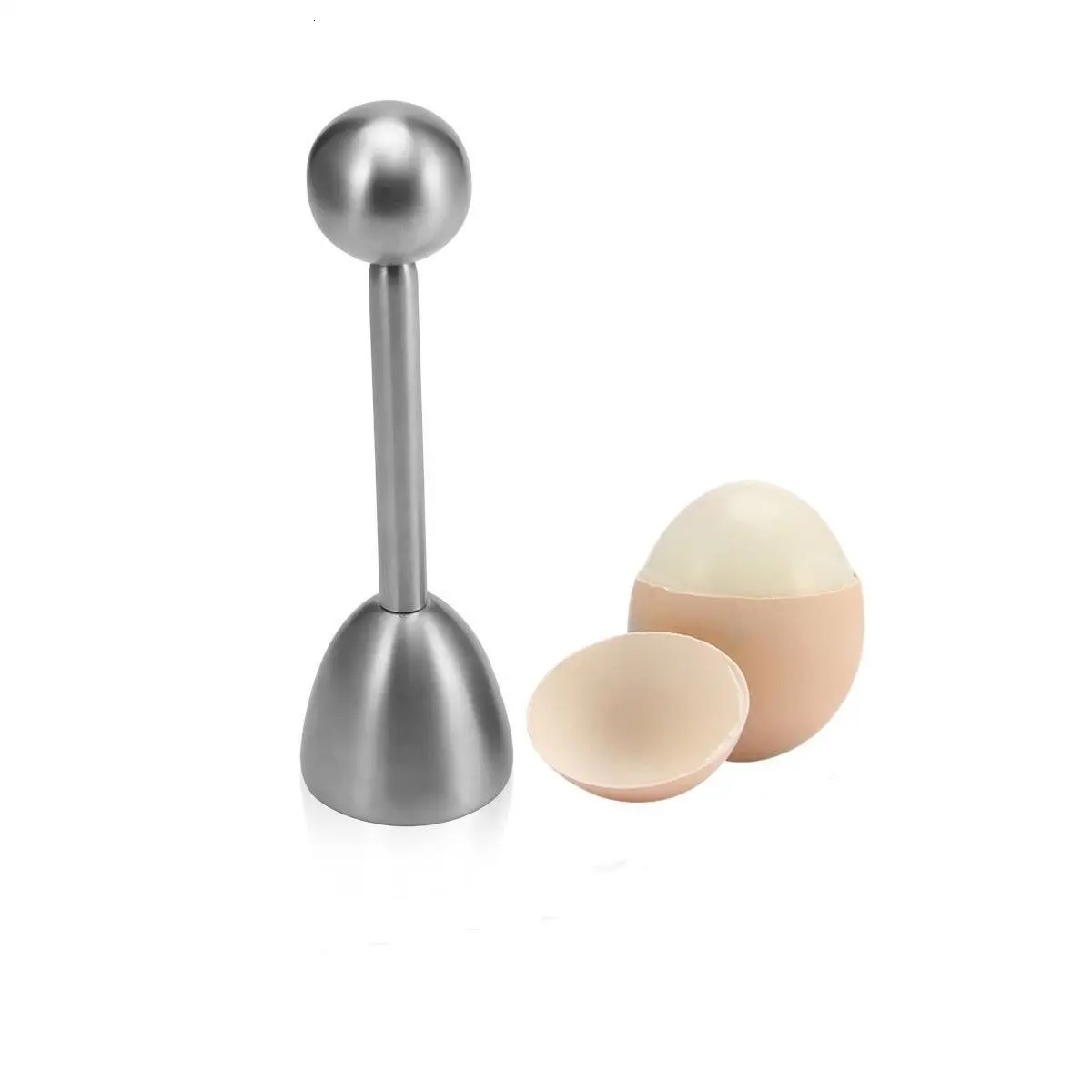 Stainless Steel Boiled Egg Topper Shell Top Knocker Opener Kitchen Tool Cutter Accessories Gadget 250214