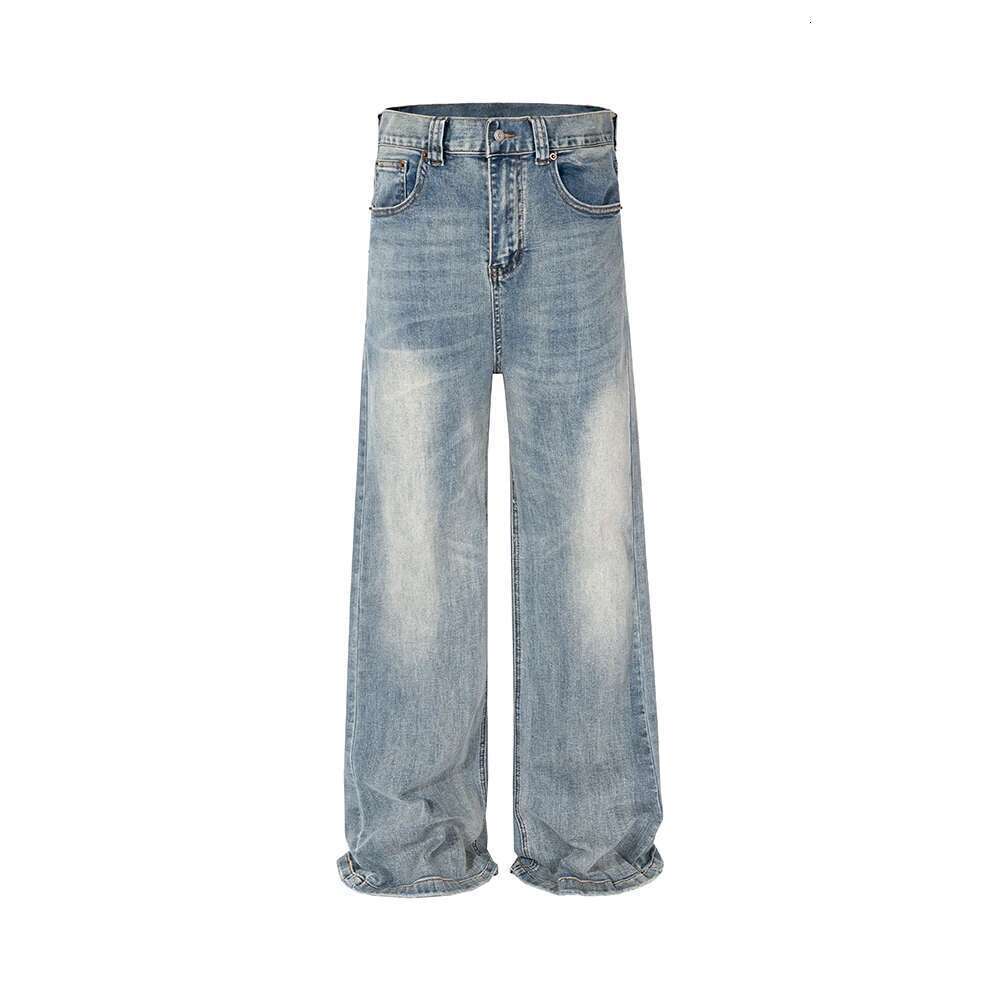 High Street Washed Y2k Baggy Jeans For Men And Women Straight Pockets Ropa Homber Pantalones Denim Trousers Oversized Cargos
