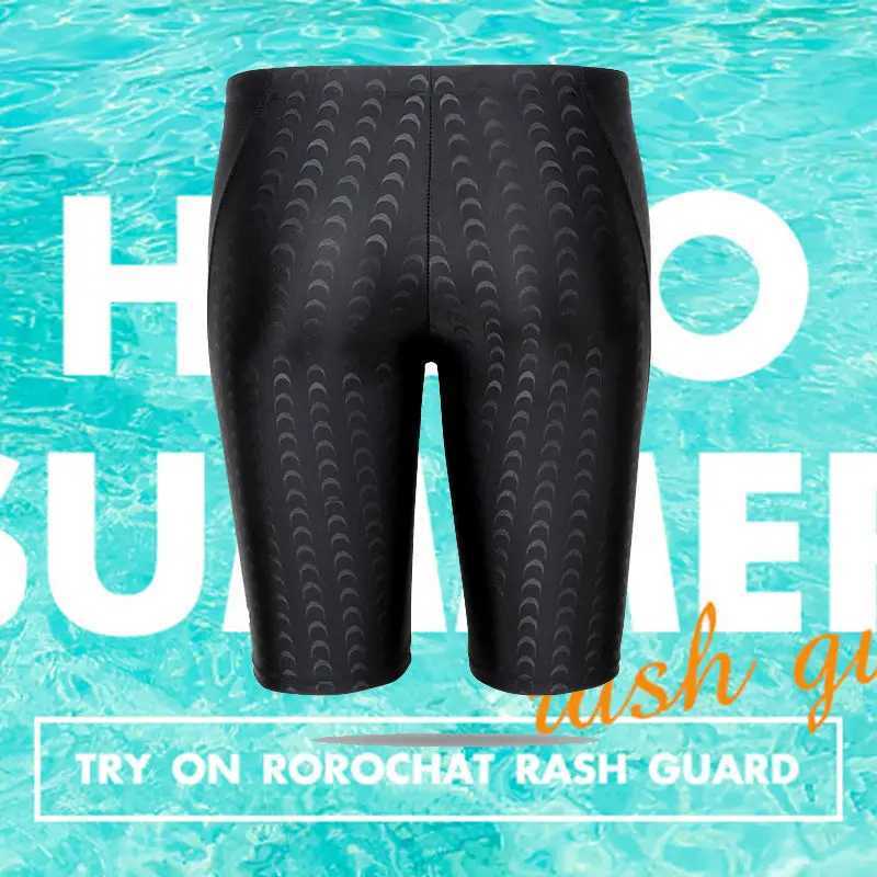 Sharkskin Mens Swim Jammers - Quick Dry Beach Shorts for Surfing and Swimming 0265 W250214