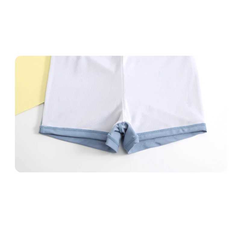 Long Sleeve Front Zipper Big Girls One Piece Swimsuit Childrens Swimwear Kids Swimming Suit With Pad Swimming Suit Beachwear Z250214