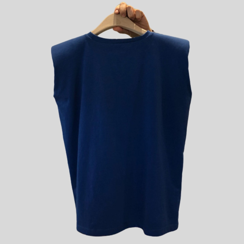 New arrival white sleeveless t-shirt women's loose summer new fashionable black vest t-shirt student top outside ins