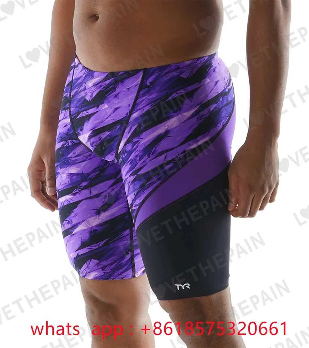 Tyr Mens Vitric Jammer Swimming Suit Summer Relay Swimming Fast drying UV Surfing Team Swimming Team Surfing Relay Beach Short Gym Jammer W250214