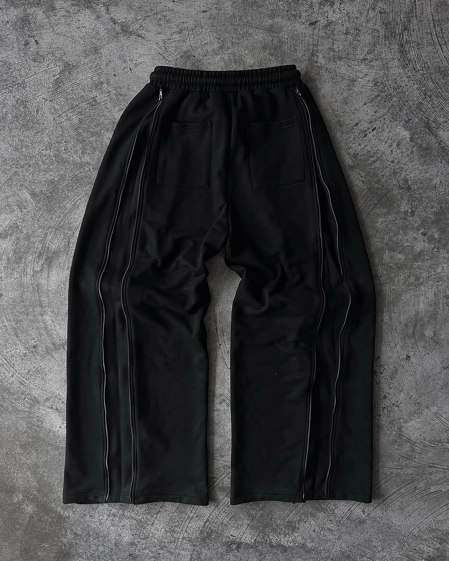 Creativity Men Women Zip Up Fitness Joggers Pants Hip Hop Loose Cotton Gym Sweatpants Y2k Drawstring Sportswear Gothic Trousers 250213