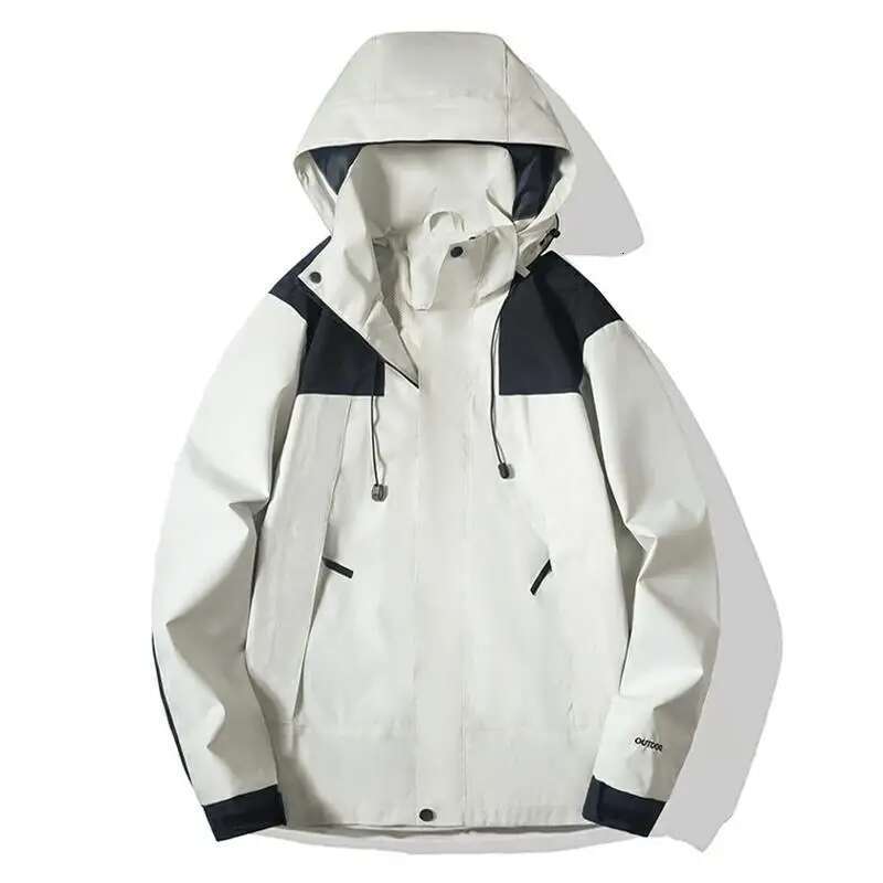 Spring Autumn Outdoor Fashion Trend Mountaineering Sports Windproof Waterproof Comfortable and Breathable Couple Jackets