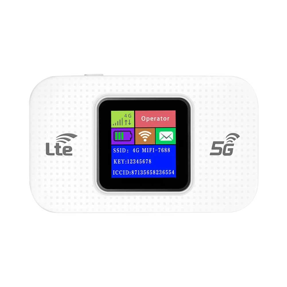 4G LTE Wireless Internet Router Wireless WiFi Router 150Mbps Hotspot Smart WiFi Router Plug Play Car Mobile Broadband for TravelXJ250214